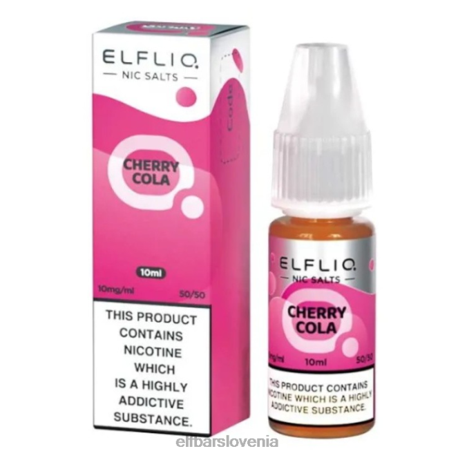 elfbar elfliq nične soli - češnjeva kola - 10 ml-10 mg/ml 42VJN196