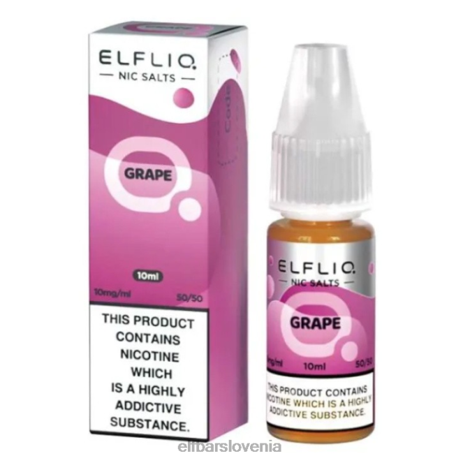 elfbar elfliq nične soli - grozdje - 10 ml-20 mg/ml 42VJN192