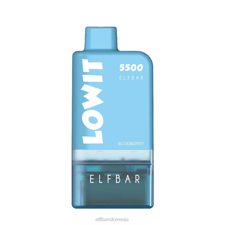 ELFBAR prednapolnjen komplet lowit 5500 2 %nic modra malina 80DD6126
