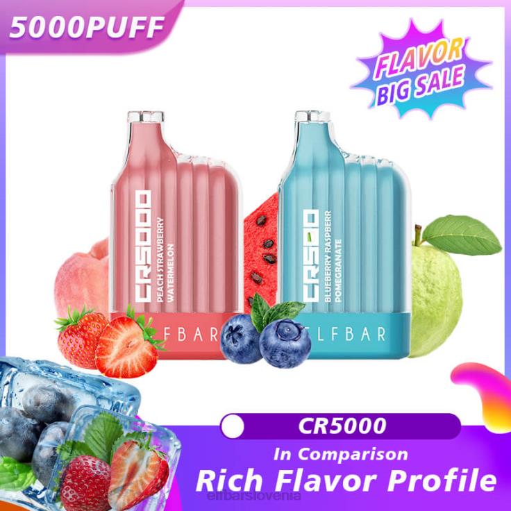 ELFBAR Najboljši okus za enkratno uporabo Vape cr5000 velika razprodaja lubenica 80DD616