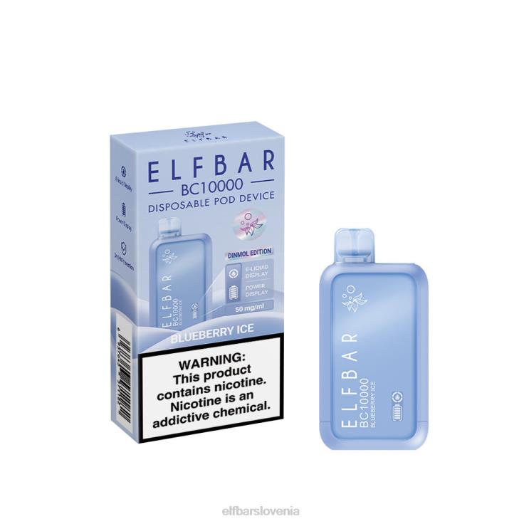 ELFBAR najboljši okus za enkratno uporabo vape bc10000 najboljša prodaja borovničev led 80DD613