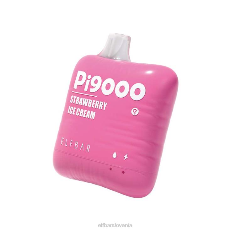 ELFBAR pi9000 vape za enkratno uporabo 9000 vpihov jagodni sladoled 80DD6119